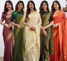 Lichinx By Aab Rich Pallu Designer Soft Lichi Silk Sarees Wholesale Shop In Surat	